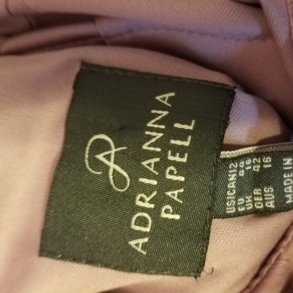 Lavender Chiffon Adrianna Papell Full LengthFormal - Picture 7 of 7